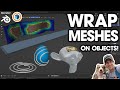 MESH MATERIALIZER and Conform Object - Wrap Objects on Other Objects in Blender!