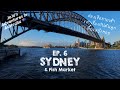 🇦🇺 06 เที่ยวออสเตรเลีย ซิดนีย์ ล่องเรือยามเช้า เล่าเรื่องกัปตันคุก กินตลาดปลา Sydney Fish Market