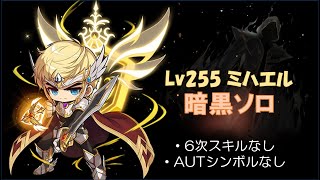 【メイプルストーリー】ミハエルLv255 暗黒の魔法使い ソロ 【JMS v4.26】