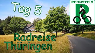 Radreise Thüringen Tag 5 | Rennsteig-Radweg