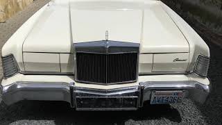 Lincoln Mark IV sound 1973 original