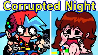 Friday Night Funkin' Corrupted Night FULL WEEK DEMO | VS Tankman (Come Learn With Pibby x FNF Mod)