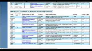 WebAdvisor Registration - Register and Drop Classes