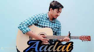 Aadat |lifestyle| Ashish pal | guitar cover| Atif aslam |