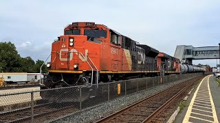 CN M369 on Track 2 at Cobourg, Canada