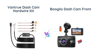 Vantrue Type C Dash Cam Hardwire Kit vs. BOOGIIO 1080P FHD Car Driving Recorder 🚗