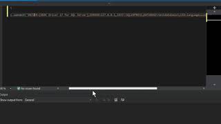 Python driver for SQL server
