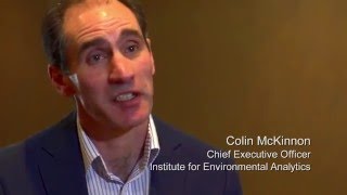 Institute for Environmental Analytics (IEA) -Delivering value from big data