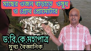 মাছের ওজন বাড়াতে  ওষুধ ও গ্রোথ প্রোমোটার || Aqua Medicine and Growth Promoter for Fish and Prawn