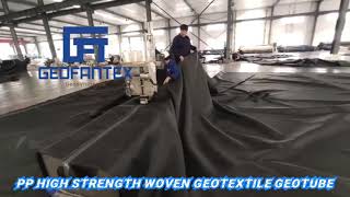 PP High Strength Woven Geotextile Geotube