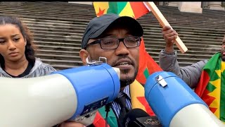 Dr. Tsegaye Ararssas Inspiring speech at a rally in Australia