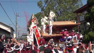 2011年10月9日（日）　貝塚　木島・西葛城地区　森町宮入