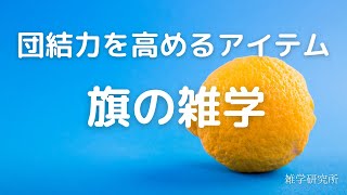 旗には団結させる力があるのはなぜか？