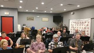 Bass Sax Gathering 2023 - Sax Orchestra - rehearsal footage uncut