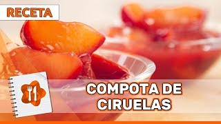 Receta de compota de ciruelas