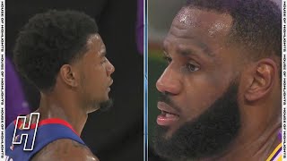 Josh Jackson Ties Game, LeBron James Misses Game-Winner - Pistons vs Lakers | February 6, 2020-21