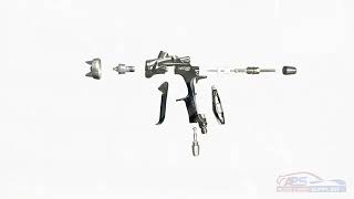 Anesta Iwata WS400 Clearcoat Spray Gun Series 2 Kit