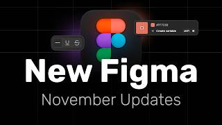 Figma November Updates Are Here! - Underline Styles, AI Slides, Color Picker \u0026 More