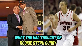 How the NBA Reacted to Steph Curry Before the NBA Draft