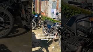 Best bike rental Shillong Cherrapunji dawki  police bazar Meghalaya