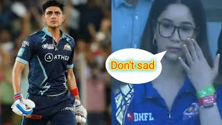 Sara Tendulkar sad on Shubham Gill wicket | DC vs GT😭😭😭😭😭