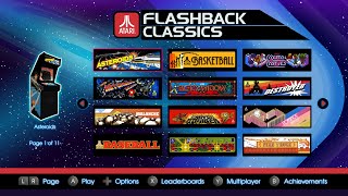 Atari Flashback Classics Gameplay (Nintendo Switch)