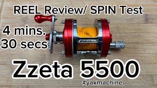 Zzeta REEL Review \u0026 SPIN Test 4 minutes and 30 seconds