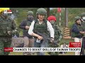 taiwan army boosts training as chinese invasion fears loom