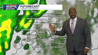 Rain And Colder Temperatures Return To Cincinnati