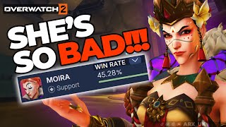 Why Moira is THE WORST Support in Overwatch 2