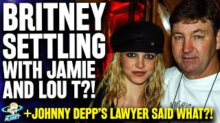 WTF! Britney Spears SETTLING w/ TEAM CON!? + Johnny's Lawyer ADMITS Amber Was BELIEVABLE?!