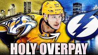 TAMPA BAY LIGHTNING HUGE OVERPAY FOR TANNER JEANNOT (Nashville Predators BIG TRADE) NHL News 2023