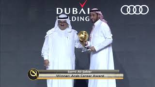 Sami Al-Jaber - Arab Career Award - Globe Soccer Awards 2019