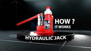 How Hydraulic Jack Works | Engineering Animation | Industrial Animation