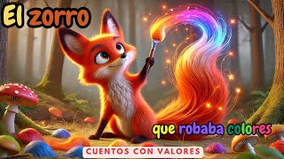 🎨🦊 El Zorro que Robaba Colores 🌈✨ | Cuentos infantiles | Cuentos para dormir en español