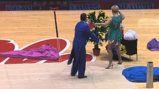 Quick Change Magicians perform at Ole Miss Basketball