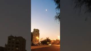 MORNING HALF MOON RAMADAN IS COMING #SHORTVIDEO #KAKAPWAH #OFWinKUWAIT