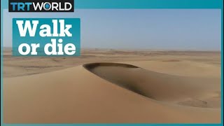 Thousands of migrants abandoned in Sahara Desert