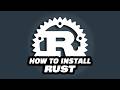 How to install, write and run your first Rust code.
