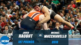 Jared Haught vs. Michael Macchiavello: 2018 NCAA title match (197 lbs.)