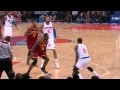 JR Smith cross and dunk vs. Cavs