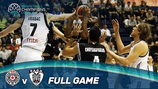 Partizan v PAOK - Full Game - Play-Off Qualifiers 2 - Basketball Champions League