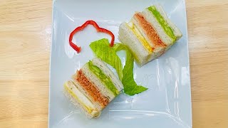 Finger Sandwiches For Afternoon Tea.