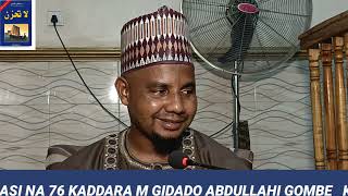 076 LAA TAHZAN KADDARA M GIDADO ABDULLAHI GOMBE