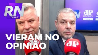 Deputados delegado Jacovós e Ricardo Arruda debatem