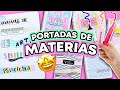 5 PORTADAS + 5 TÍTULOS BONITOS 💖 Sólo con MARCATEXTOS/RESALTADORES!! Barbs Arenas Art!