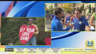 Actor Brian d'Arcy James Completes Boston Marathon