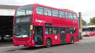 London Enviro 400's arrive at Notts \u0026 Derby