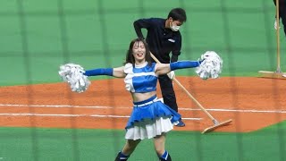 ＜2022.9.18ロッテ戦＞ファイターズガールの讃岐花笑さんによる「Y.M.C.A.」