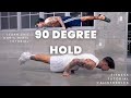 How to 90 degree hold like Chris heria